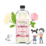 Koparo Natural Disinfectant Floor Cleaner Liquid | 1000ml | Jasmine Fragrance | Tile & Marble Cleaner | Eco-friendly & Non-Toxic | Skin Safe, Baby Safe & Pet Friendly