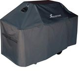 Montana Premium Gas Grill Cover. Innerflow Ventilation Technology, Heavy Duty, UV, Cold Crack Resistant Waterproof. 5 Years Warranty. 74-Inch, Black Available in: 52" 56" 62" 68" 74" 80" 90"