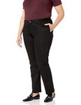 Lee Uniforms Juniors Original Straight Leg Pant, Black, 1 US