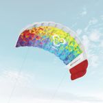 Skymonkey Skystormer 2.3 Parafoil Kite/Dual Line Stunt Kite (incl. Control Bar) "Ready 2 Fly" - 230 cm [multicolor]