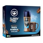 Sleepy Owl Instant Coffee Combo | 100% Arabica Coffee Powder 100g | Sustainable Mug | Coffee With Mug | Unique Gift Items | Corporate Gifts