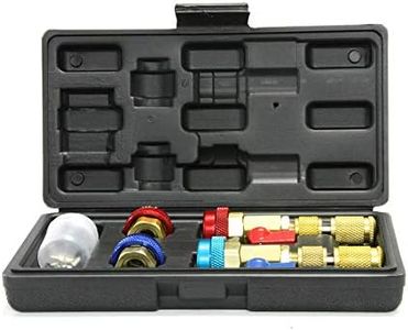 Apeixoto R134A R1234YF Air Condithoning Valve Core Remover Tool for High Low Pressure Repair Tool