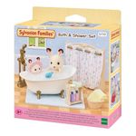 Sylvanian Families - 5739 Bath & Shower Set - Dollhouse Playsets