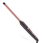 AGARO Rectangular Chopstick Curler HC9017, With 7 MM Barrel, Rod, Tong, Chopstick Rectangular Hair Curler, Ceramic Coated Plates, Cool Touch Tip, Fast Heating, For Men Women, Maggie Curl, Styling (HC9017, Rose Gold & Black)