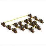 IJKT Gold-Plated PCB Screw-in Stabi