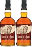 Buffalo Trace Kentucky Straight Bourbon Whiskey, 70cl, ABV 40% - Ideal partner in Old Fashioned Cocktail (Pack of 2)