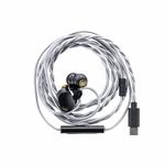 Moondrop CHU II DSP Headphones High Performance Dynamic Driver USB-C in-Ear Monitors Type-C with Microphone Earphone