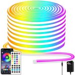 50ft Neon Rope Light, 24V RGB LED S