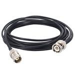 Boobrie BNC Male to Female Cable 3M BNC Coax Cable 50ohms BNC Male to BNC Female Cable RG174 BNC Extension Cable Male to Female HD Video Cable Coax Jumper Cable for CCTV Broadcast Video SDI Lead Cable