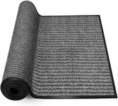 Laapee 4'x6' Extra Large Non-Slip Door Mat Rug - Heavy Duty Polyester Entryway Mat for Indoor Outdoor Covered Entrance - Stain Resistant Commercial Doormat for Home, Office Building, Mall