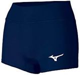 Mizuno Women's Apex 2.5" Inseam Volleyball Short, Navy, Small