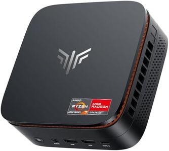 KAMRUI H1 Mini PC AMD Ryzen 7 6800H(up to 4.7GHz, 8C/16T) Mini Computers 32GB DDR5 1TB SSD Gaming Desktop Computers Mini PC Windows 11 Pro Triple-Screen/4K/2.5Gbps LAN/WiFi 6/BT5.2/DP/HDMI/Type-C
