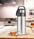 Milton Beverage Dispenser 3500 Stainless Steel for Serving Tea and Coffee, 3.58 Litre, Silver