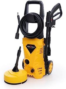 ResQTech Pw-101 Advance 1700 Watt 135 Bar  High Pressure Washer For Car ,Bike And Home - 2 Year Warranty - Patio Cleaner - Foam Cannon - 90 Degree Nozzle - 6M Hose Pipe/6 M Power Cord - Copper Winding - ( Premium Edition )