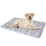 Dog Mat, Soft Bed Mat with Cute Prints, Anti-Slip Bottom Dog Mat for Medium Large Dogs (22" X 35"). Machine Washable Pet Mattress for Dog Sleeping