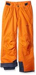 Arctix Youth Snow Pants with Reinforced Knees and Seat, Burnt Orange, Medium Regular