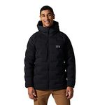 Mountain Hardwear Men's StretchDown Parka Jacket, Black, L