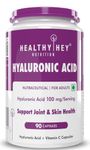 Healthyhey Nutrition Hyaluronic Acid 2X Plus Veg Capsules -90 Count