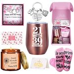 Tecanne 60th Birthday Gifts for Women, Unique Personalised Gift Basket for Best Friends, Sisters, Mom, Wife