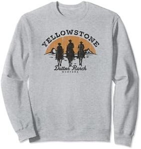 Yellowstone Dutton Ranch Group Shot Silhouette V1 Sweatshirt
