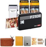 Kodak Mini 2 Retro Instant Photo Printer with Cartridge Plus Accessories Bundle, Black