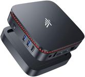 NiPoGi Mini PC E1 Mini PC Windows 11 pro Intel Alder Lake-N97 (Beat N95/N100,up to 3.60GHz) 16GB DDR4 512GB M.2 SSD, Mini Desktop Computer Support 4K Double Display,WiFi/BT