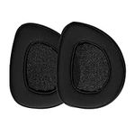 kwmobile Ear Pads Compatible with ASUS ROG Delta S Earpads - 2x Replacement for Headphones - Black