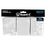 Guard-it - 150 Matte White Standard Size Trading Card Sleeves - Premium Deck Protectors for Pokemon, Magic The Gathering & Lorcana