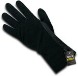 Rapdom Tactical Nomex Flight Gloves, Black, Large