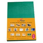 Hynear PVC Spiral Book Binding Sheet A/4 (Set of 100, Green)