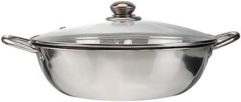 NAMOARLY Non-Stick Frying pan Sauce pan with lid Steel ka hot Pot hot Pot Pot shabu shabu Japan Induction