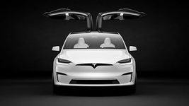 DUNGRANI ENTERPRISE Tesla X Model 1:32 Scale Exclusive Alloy Metal Pull Back Die-cast Car Scale Model with Sound Light Mini Auto Toy for Kids Metal Model Toy Car with Sound and Light(Design 4)