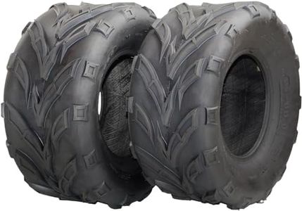 GarveeTech 16X6.00-8 ATV Tires - 2PR All Terrain, TL QD116, Trail Sand Mud Off-Road Tires, Pack of 2, Tubeless