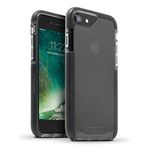 BodyGuardz - Ace Pro Case Compatible w/ Apple iPhone 7 / iPhone 8, Extreme Impact and Scratch Protection for iPhone 7/8 (Not Plus) (Smoke/Black)