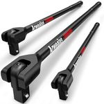 Arwealxs 1/4" 3/8" 1/2" Drive Breaker Bar, 3PCS Breaker Bar Set, 7" 12" 16" Length, 180° Rotatable Head, Extension Breaker Bar Set, Auto Repair, Mechanical Repair