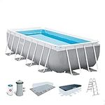 Intex 16Ft X 8Ft X 42In Prism Frame Rectangular Pool Set