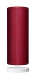 Ultimate Ears Megaboom 3 Portable Wireless Bluetooth Speaker (Sunset Red) + Ultimate Ears Power Up Wireless Charging Dock (White)