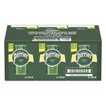 Perrier Original Carbonated Natural Spring Water, No Calories, No Sweeteners, No Sodium, 330ml, Pack of 24 Cans