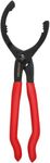 WORKPRO 12" Adjustable Oil Filter Pliers, Wrench Adjustable Oil Filter Removal Tool, Ideal for Engine Filters, Conduit, & Fittings, W114083A