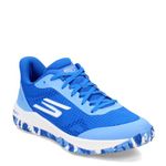 Skechers Women's Go Train Arch Fit Viper Court Pro-Pickleball Sneaker, Blue/White, 7