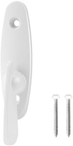 Aluminum Tribeca Style Gliding Door Thumb Latch for Andersen Sliding Door Lock Replacement, Screws Included, #2573609, White