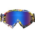 Dirt Bike Goggles Motorcycle Motocross Eyewear ATV Riding Anti-dust Glasses