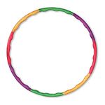 Playnxt Kids Happy Hoops Fun & Fitness Hula Hoop for Kids & Adults - 84 cm Durable PVC Hoopla Ring for Exercise, Gymnastics & Dance - Large Hula Hoop for Girls, Boys & Home Workout