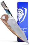 DALSTRONG Chef Knife - 8" - Valhalla Series - 9cr18mov Steel - Resin & Wood Handle - w/Sheath