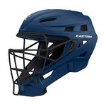 Easton Elite X Catcher's Helmet | Small | Matte Navy | Baseball Softball | 2020 | High Impact Absorption Foam | Moisture Wicking BIODRI Liner | High Impact Resistant ABS Shell | Ergonomic Chin Cup