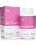 Benfotiamine Vitamin B1 Supplement, 120 Capsules - Fat Soluble 300mg B1 Vitamin for Heart & Cognitive Support - Easy to Swallow Vegan Dietary Supplements for Men & Women by Vitality PRO