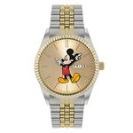 Disney Unisex-Adult's Analog Quartz Watch with Stainless Steel Strap MK8185