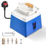 Stained Glass Kit Grinder Tool Engraving Pen - Automatic Water Filling 220V Portable Glass Grinding Machine with Recessed Switch, Replaceable Diamond Head for Stained Glass,Marble, Jewelry DIY