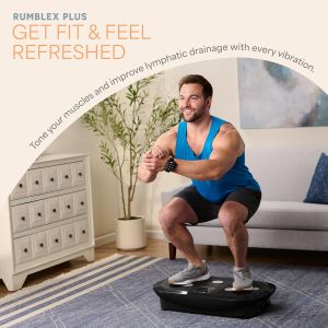 LifePro Rumblex Plus 4D Vibration Plate – Full Body Exercise Machine