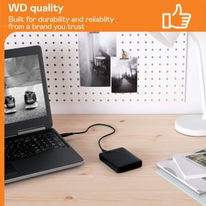 WD 2TB Elements Portable External Hard Drive – USB 3.0